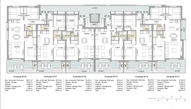 Apartamento de 2 habitaciones en Pilar de la Horadada en venta con piscina - 249.000 € (Ref: 10009099)