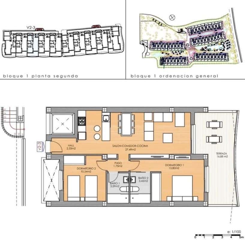 2 Zimmer Apartment zu verkaufen in Orihuela Costa mit Pool Garage - 339.000 € (Ref: 10035387)