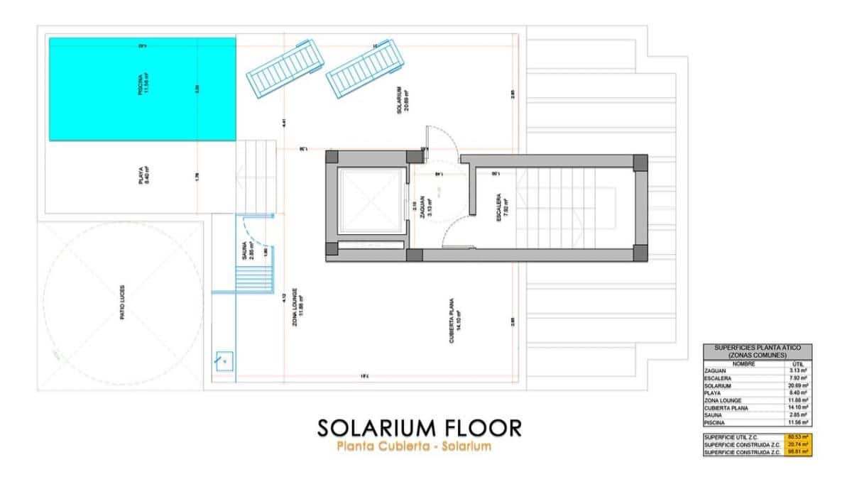 1 soverom Leilighet til salgs i Torrevieja med svømmebasseng - € 275 000 (Ref: 10115872)