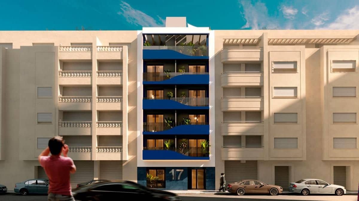 1 soverom Leilighet til salgs i Torrevieja med svømmebasseng - € 275 000 (Ref: 10115872)