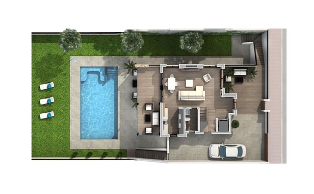 3 slaapkamer Villa te koop in Ciudad Quesada, Rojales met zwembad - € 740.000 (Ref: 5919942)