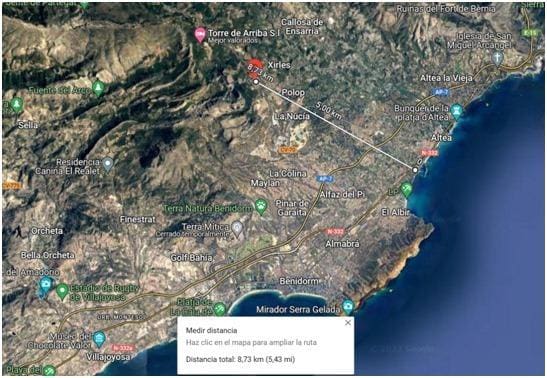 Area Edificabile in vendita in Polop - 2.200.000 € (Rif: 8100312)