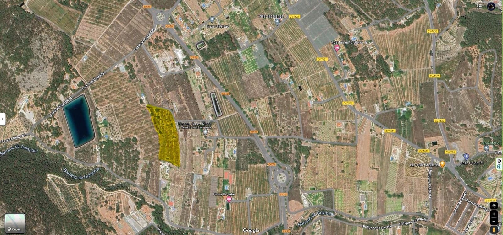 Solar/Parcela en Polop en venta - 2.200.000 € (Ref: 8100312)
