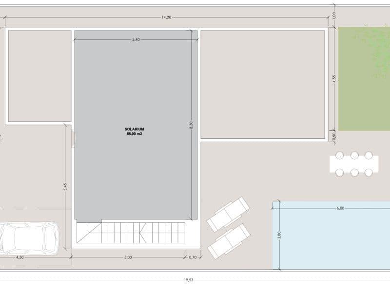 3 soveværelse Villa til salg i Roldan med swimmingpool - € 379.950 (Ref: 9780834)
