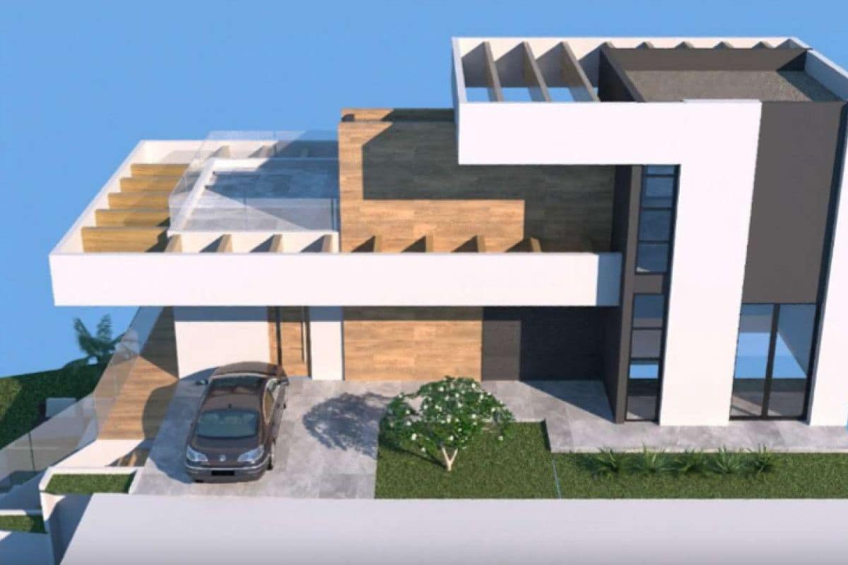 Chalet de 4 habitaciones en Calpe / Calp en venta con piscina garaje - 1.400.000 € (Ref: 9780877)