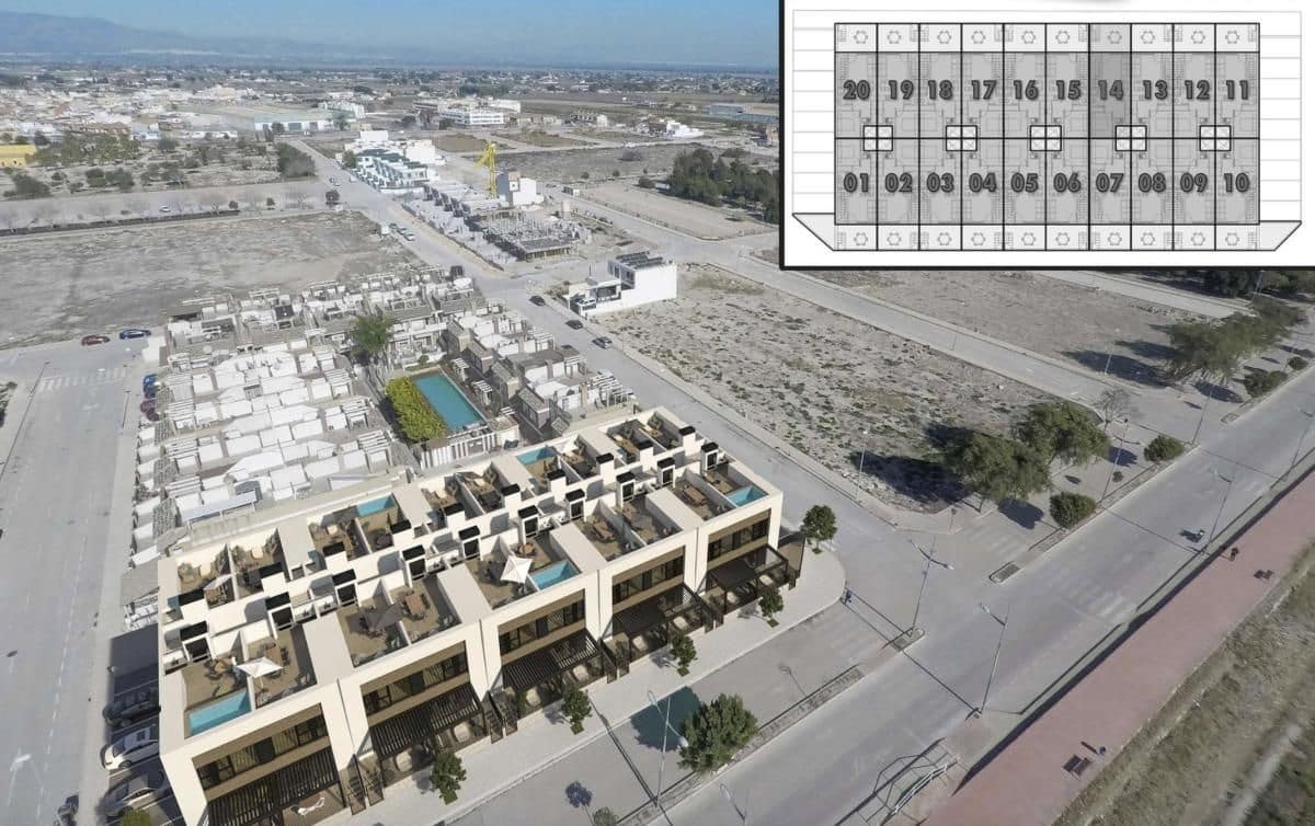 2 soveværelse Rækkehus til salg i Dolores med swimmingpool - € 259.000 (Ref: 9780890)