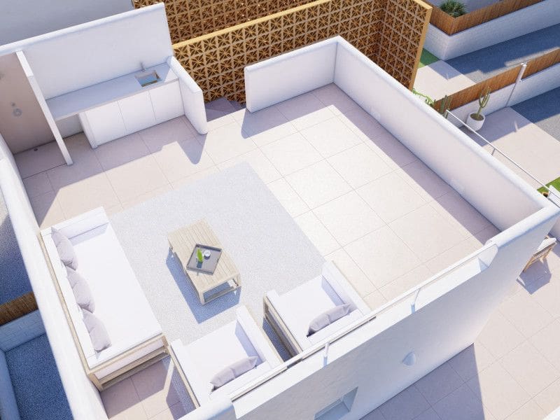 Chalet de 3 habitaciones en Pilar de la Horadada en venta con piscina - 489.000 € (Ref: 9780966)