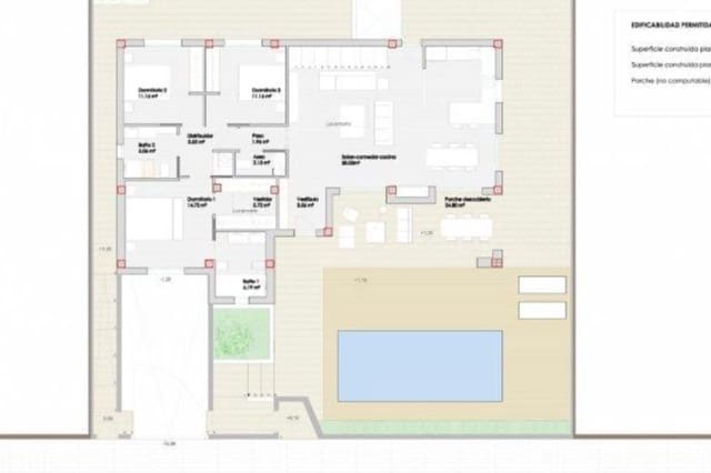 3 soveværelse Villa til salg i La Siesta, Torrevieja med swimmingpool garage - € 750.000 (Ref: 9780998)