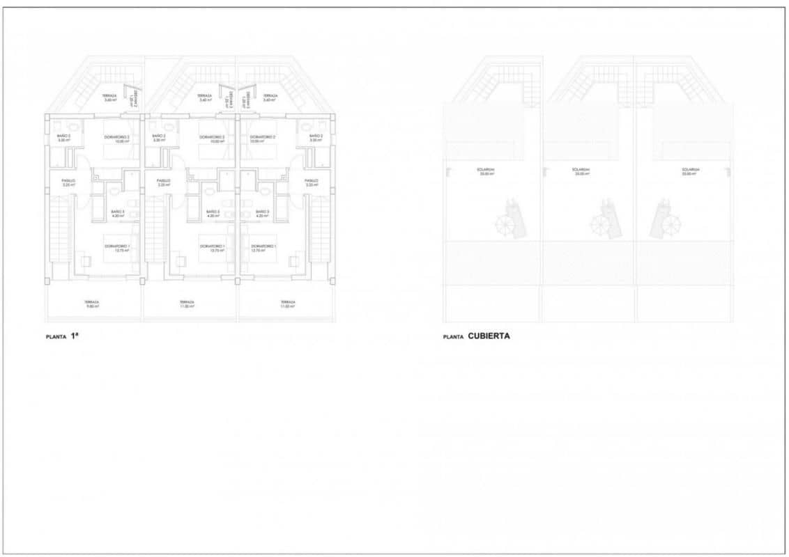 2 soverom Rekkehus til salgs i Torrevieja med svømmebasseng garasje - € 330 000 (Ref: 9780999)