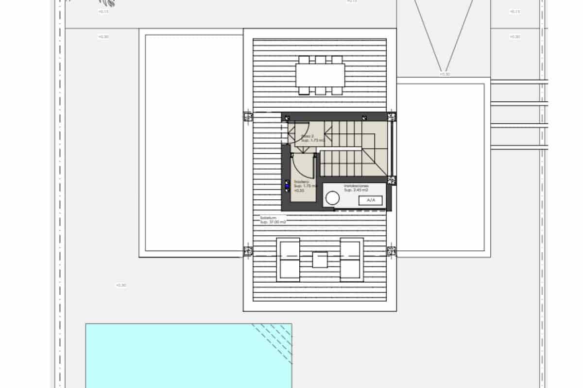 3 sypialnia Willa na sprzedaż w Torre de la Horadada z basenem garażem - 1 795 000 € (Ref: 9781001)