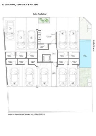 3 Zimmer Apartment zu verkaufen in San Pedro del Pinatar mit Pool Garage - 949.900 € (Ref: 9781033)