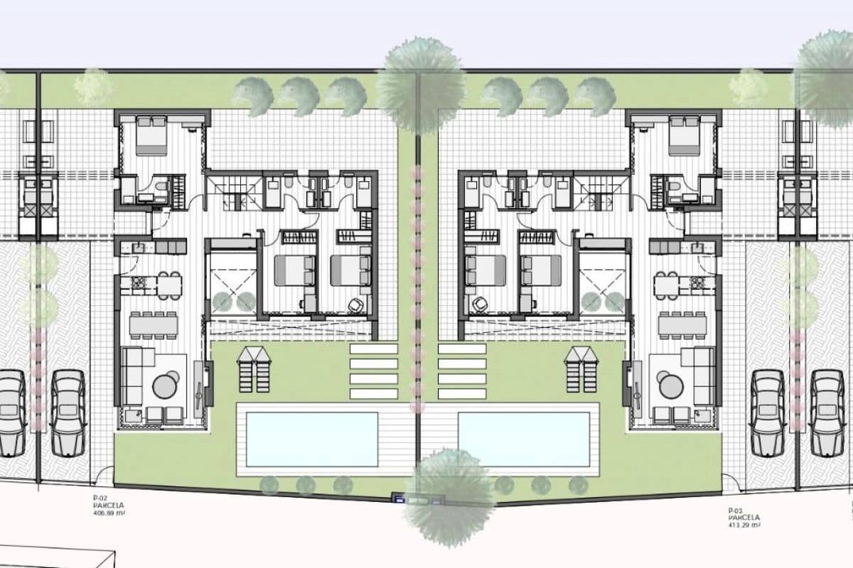 3 sypialnia Willa na sprzedaż w Torre-Pacheco z basenem - 869 900 € (Ref: 9783568)