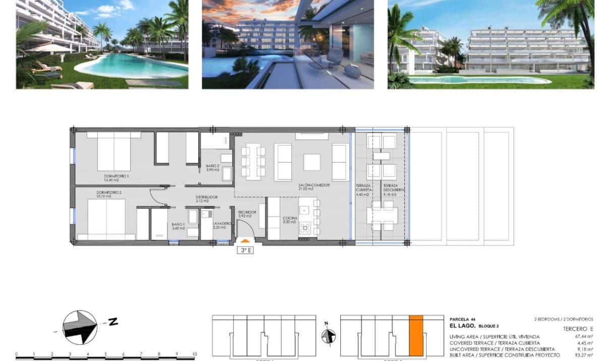 2 bedroom Apartment for sale in Mar de Cristal with pool - € 270,000 (Ref: 9843361)