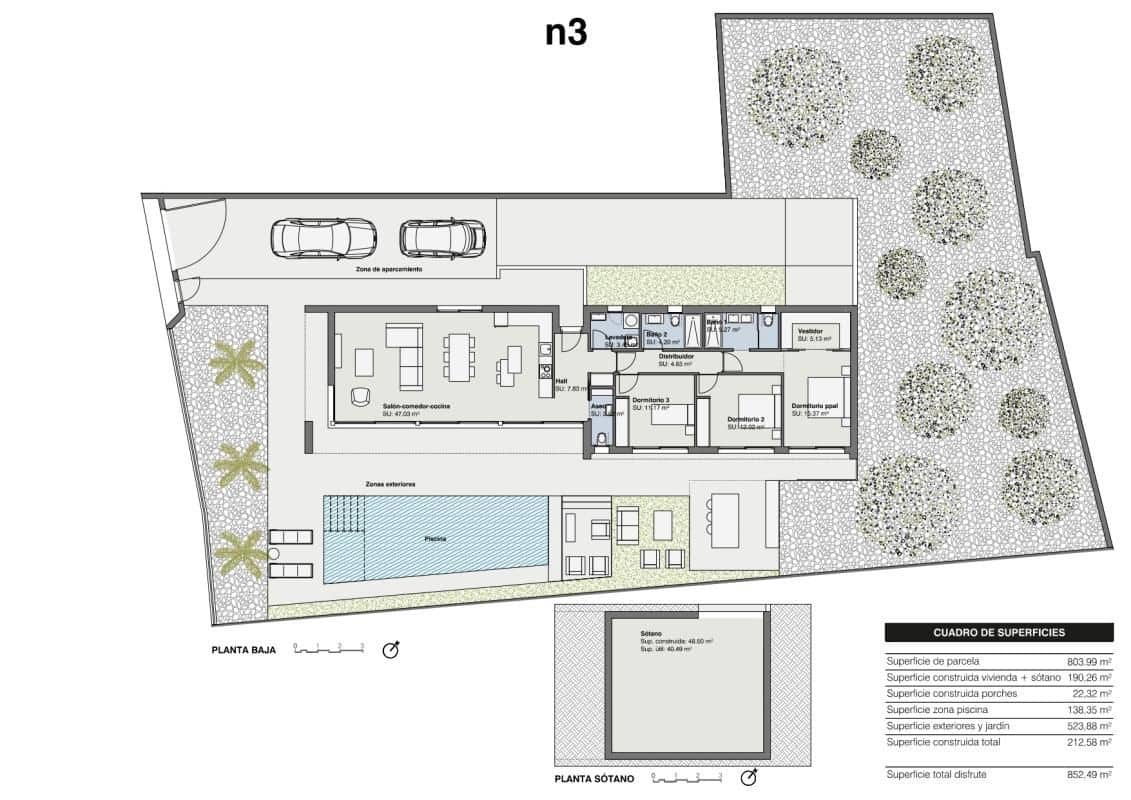 3 soverom Villa til salgs i Pinar de Campoverde med svømmebasseng - € 845 000 (Ref: 9931541)