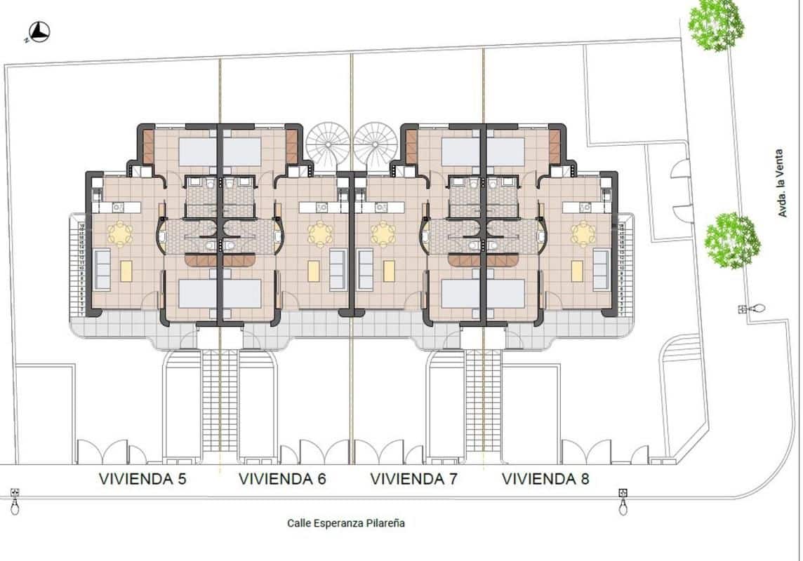 2 soverom Leilighet til salgs i Pilar de la Horadada med svømmebasseng - € 274 900 (Ref: 9936351)