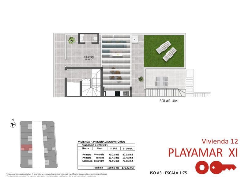 3 slaapkamer Appartement te koop in Pilar de la Horadada met zwembad garage - € 304.900 (Ref: 9943643)