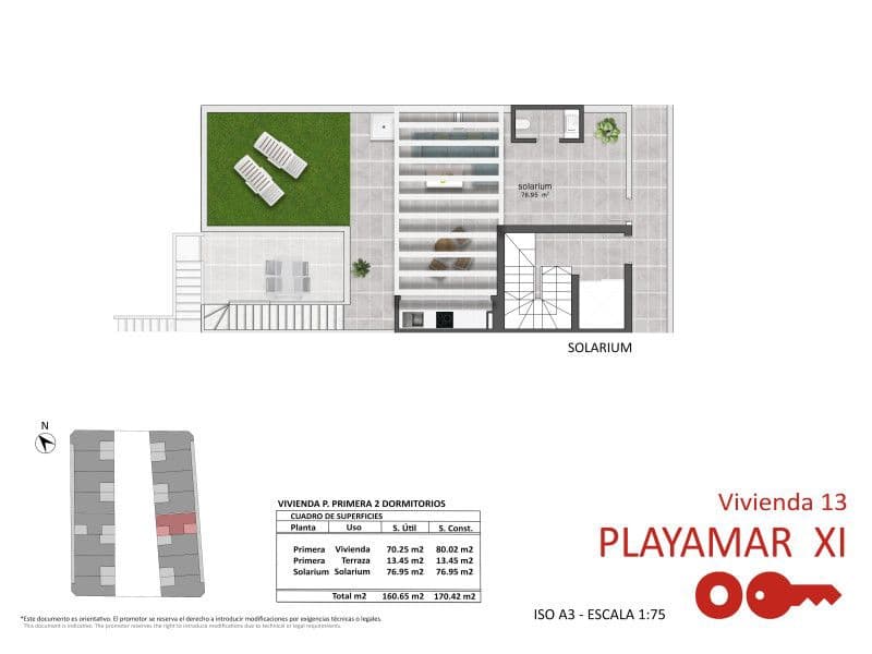 3 slaapkamer Appartement te koop in Pilar de la Horadada met zwembad garage - € 304.900 (Ref: 9943643)