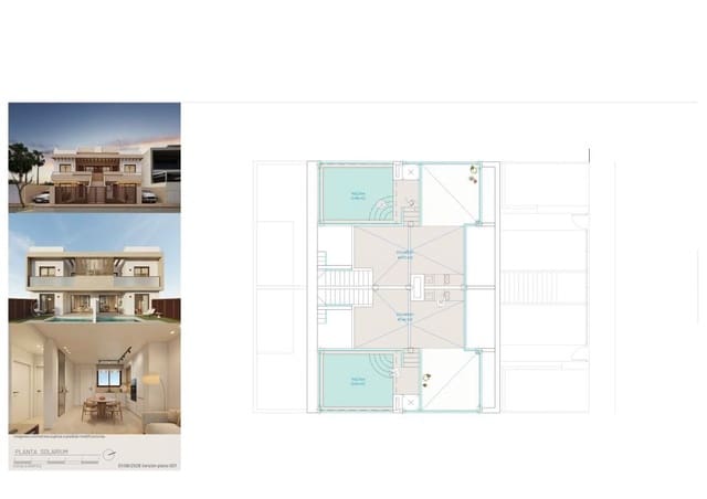2 soveværelse Bungalow til salg i San Pedro del Pinatar med swimmingpool - € 299.900 (Ref: 9982950)