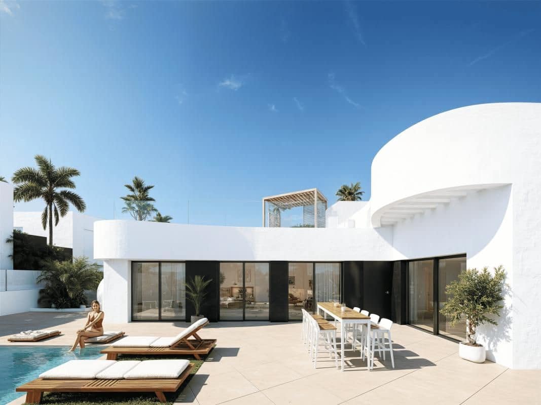 3 soveværelse Villa til salg i Algorfa med swimmingpool garage - € 475.000 (Ref: 9990702)