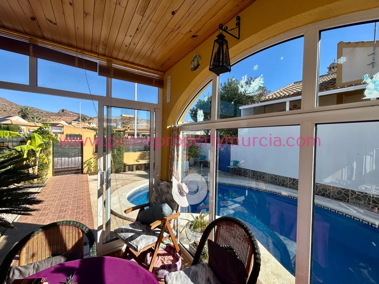 2 sovrum Semi-fristående Villa till salu i Mazarron med pool - 200 000 € (Ref: 10098690)