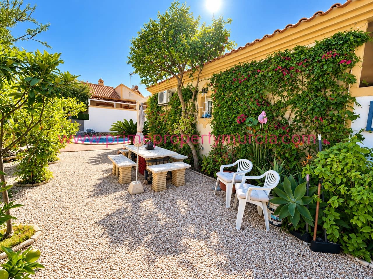 2 sovrum Semi-fristående Villa till salu i Mazarron med pool - 200 000 € (Ref: 10098690)