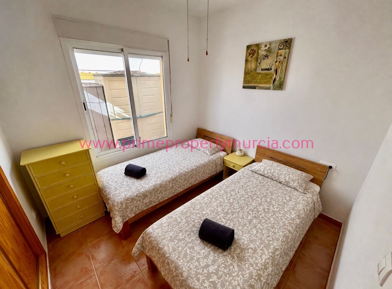 2 bedroom Semi-detached Villa for sale in Mazarron with pool garage - € 195,000 (Ref: 10148151)