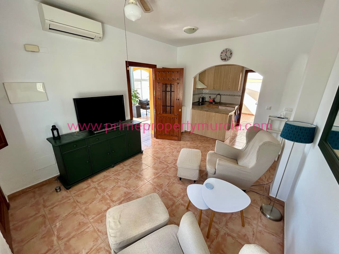 2 bedroom Semi-detached Villa for sale in Mazarron with pool garage - € 195,000 (Ref: 10148151)