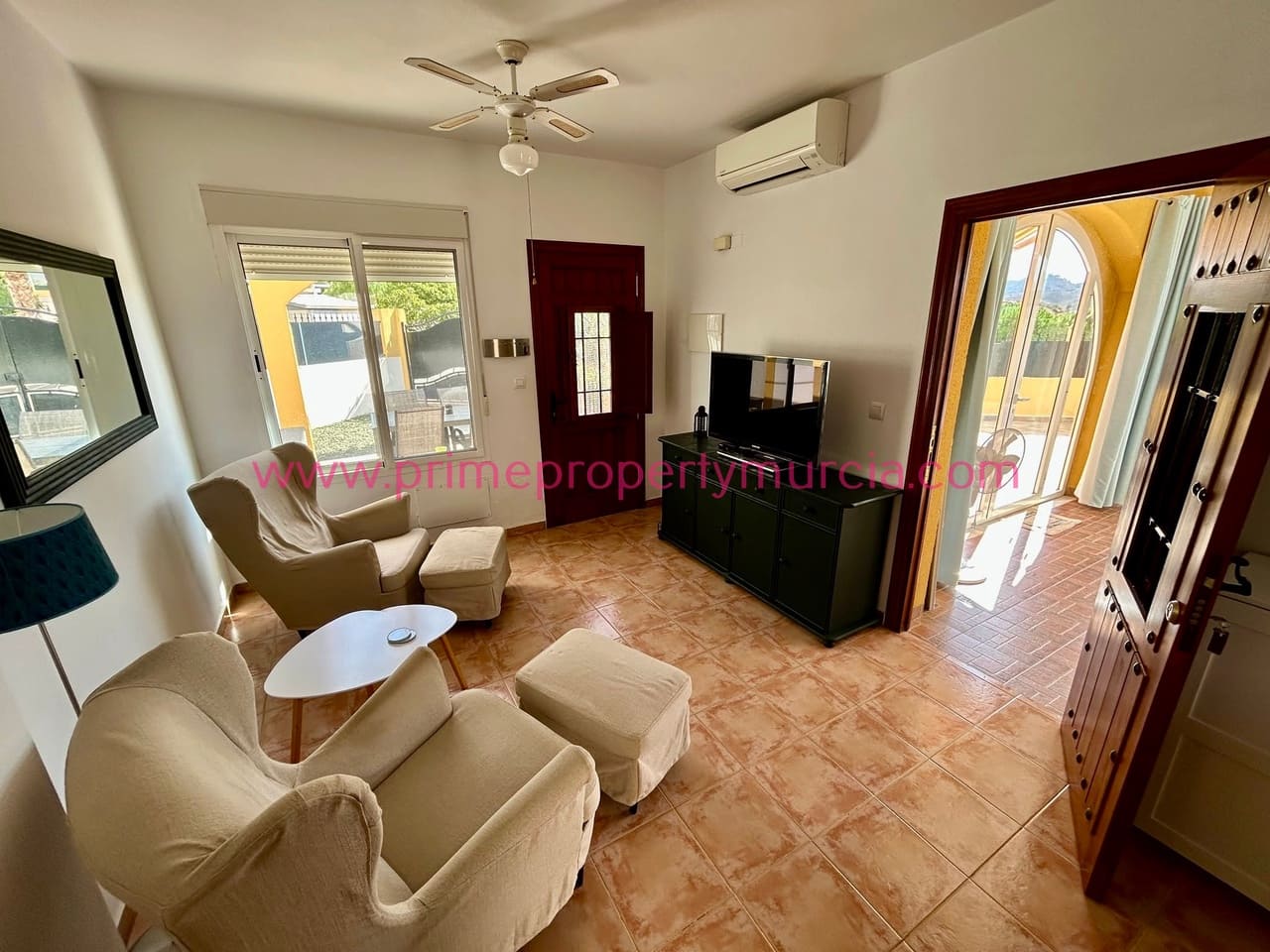 2 bedroom Semi-detached Villa for sale in Mazarron with pool garage - € 195,000 (Ref: 10148151)