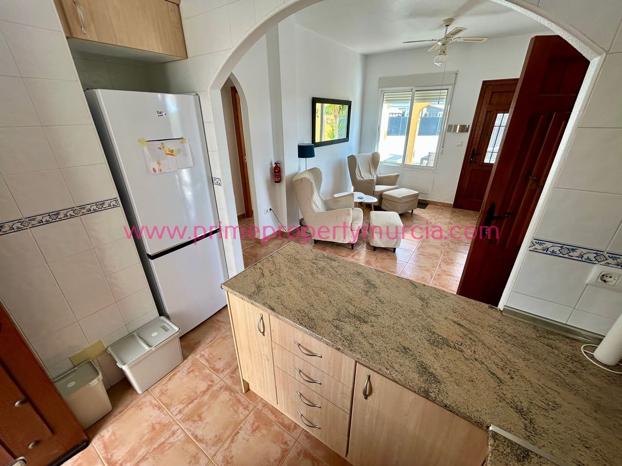 2 bedroom Semi-detached Villa for sale in Mazarron with pool garage - € 195,000 (Ref: 10148151)