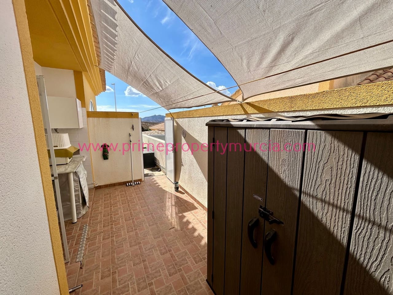 2 bedroom Semi-detached Villa for sale in Mazarron with pool garage - € 195,000 (Ref: 10148151)