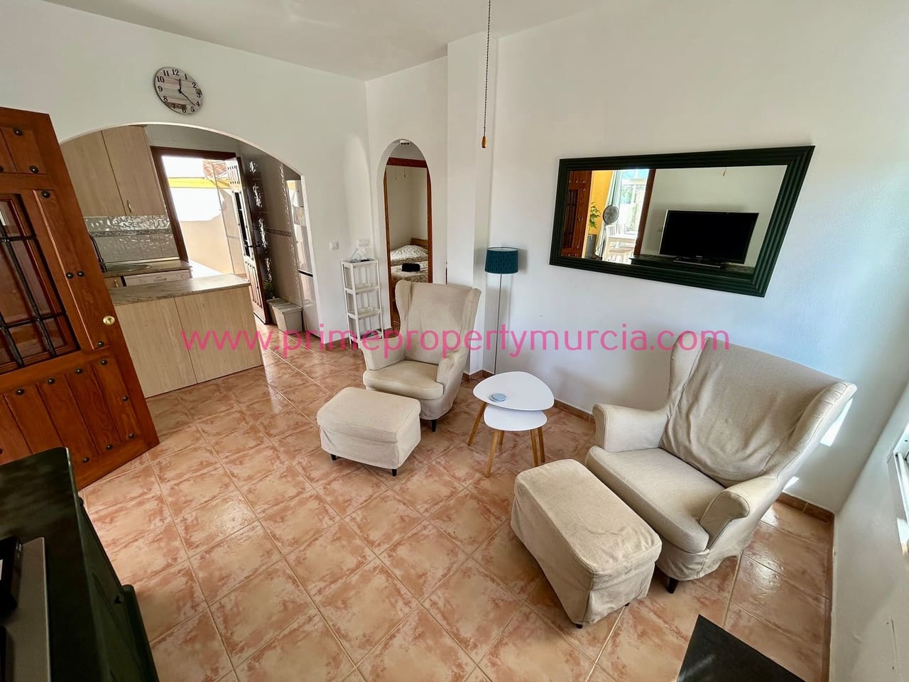 2 bedroom Semi-detached Villa for sale in Mazarron with pool garage - € 195,000 (Ref: 10148151)