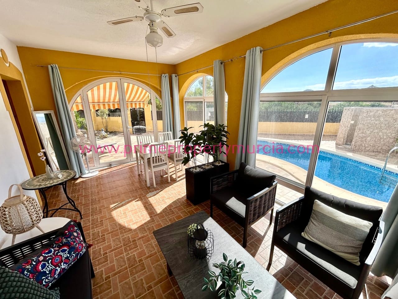 2 bedroom Semi-detached Villa for sale in Mazarron with pool garage - € 195,000 (Ref: 10148151)