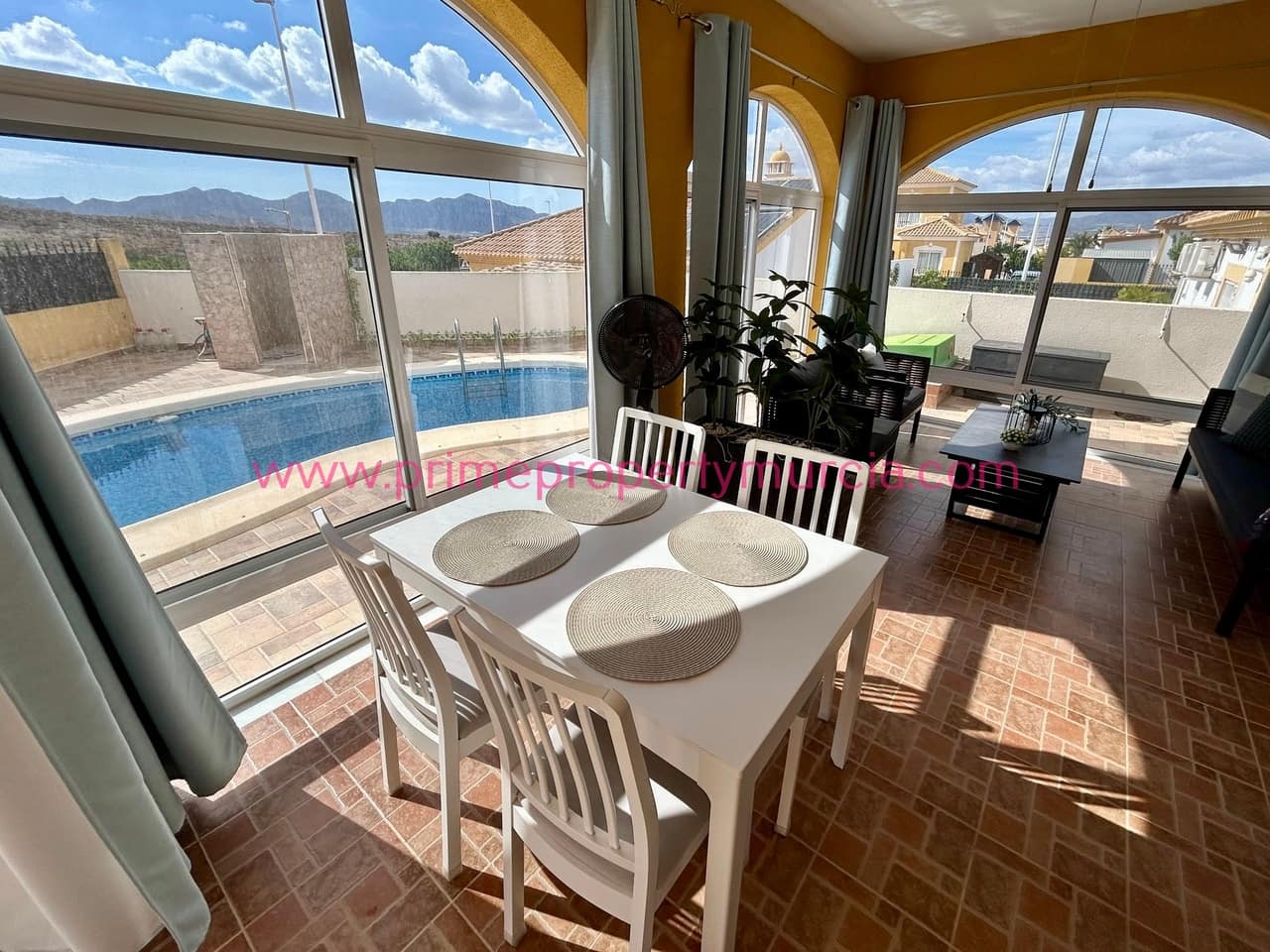 2 bedroom Semi-detached Villa for sale in Mazarron with pool garage - € 195,000 (Ref: 10148151)