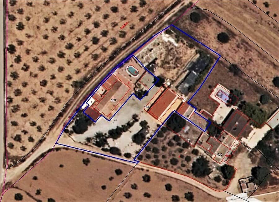 7 soveværelse Finca/Landehus til salg i Fuente Alamo de Murcia med swimmingpool garage - € 299.950 (Ref: 7060218)