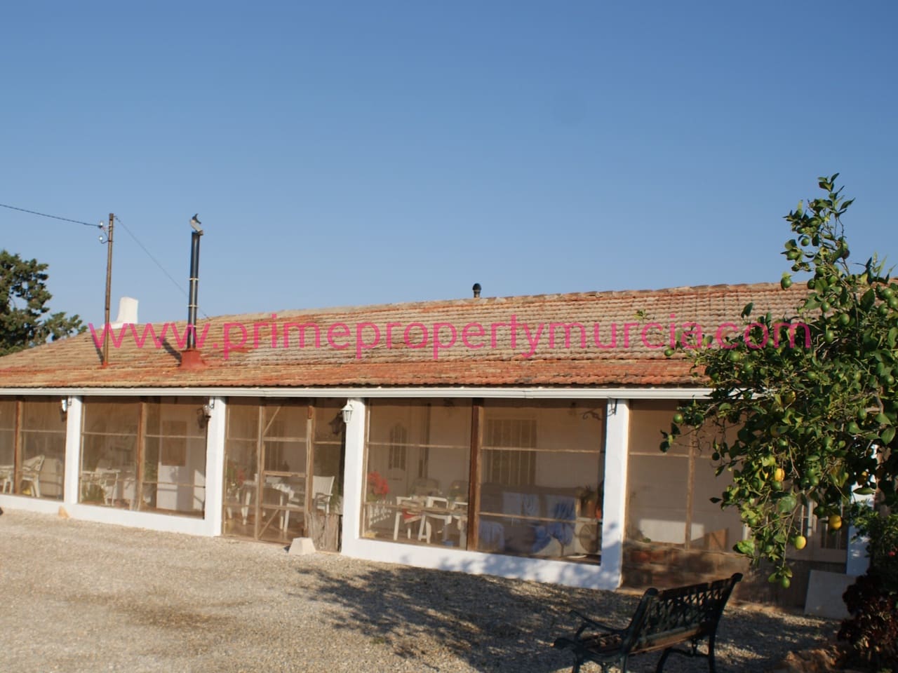 7 soveværelse Finca/Landehus til salg i Fuente Alamo de Murcia med swimmingpool garage - € 299.950 (Ref: 7060218)