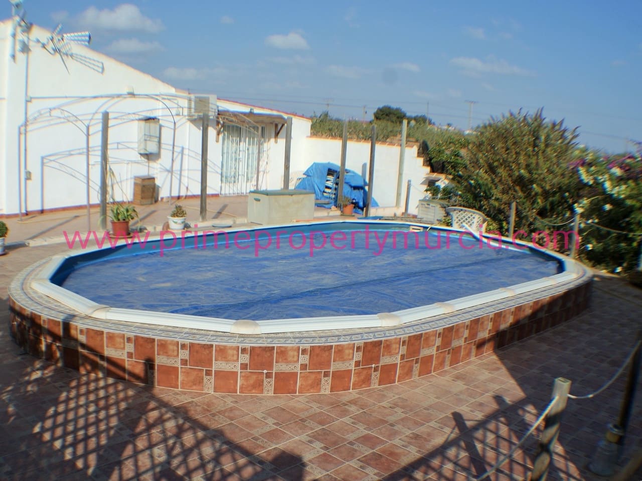 7 soveværelse Finca/Landehus til salg i Fuente Alamo de Murcia med swimmingpool garage - € 299.950 (Ref: 7060218)