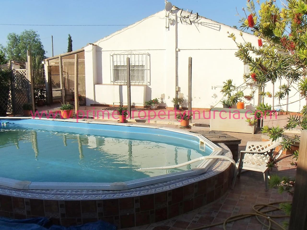 7 soveværelse Finca/Landehus til salg i Fuente Alamo de Murcia med swimmingpool garage - € 299.950 (Ref: 7060218)