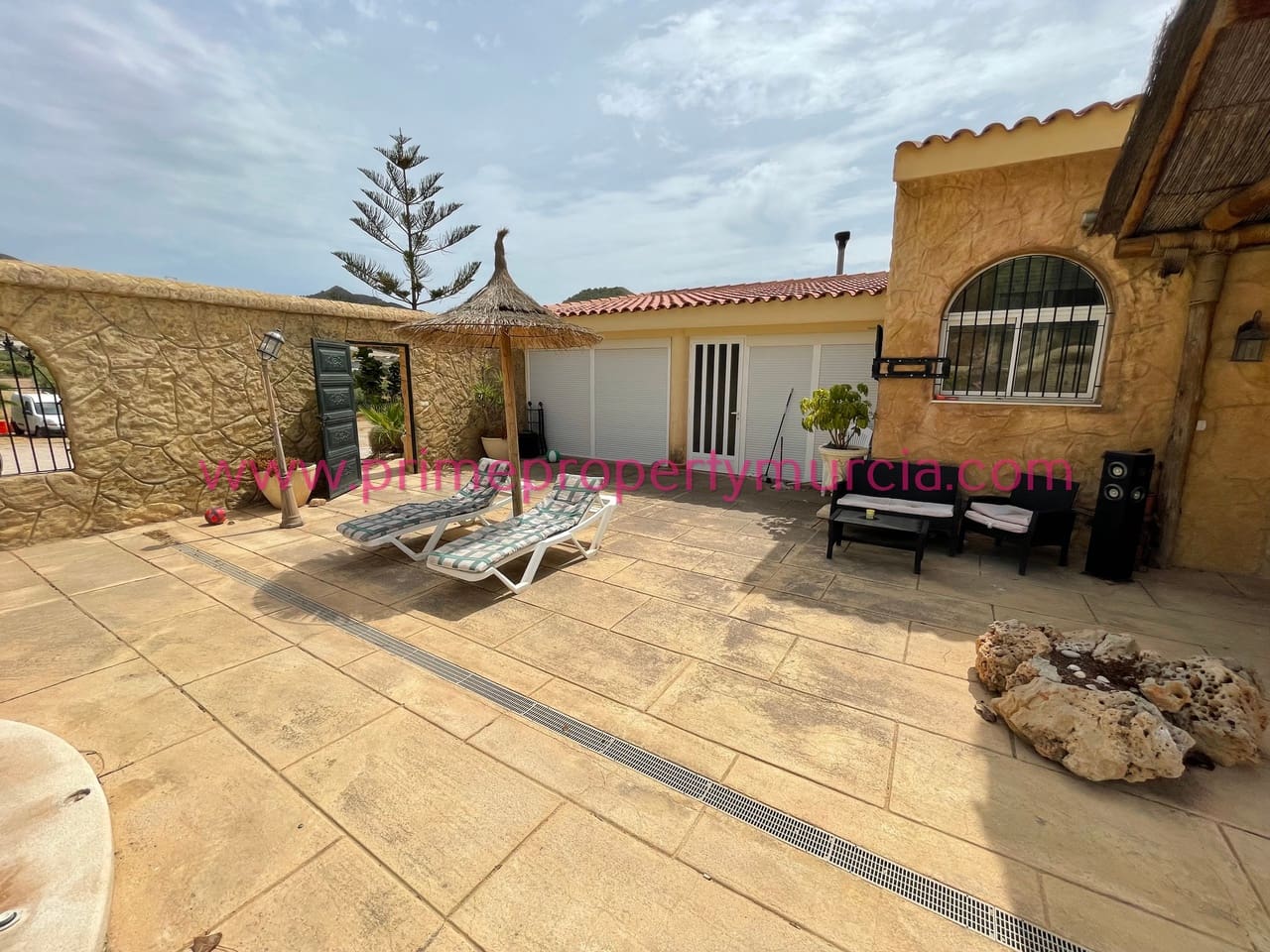 4 bedroom Finca/Country House for sale in Mazarron with pool garage - € 365,000 (Ref: 7078101)