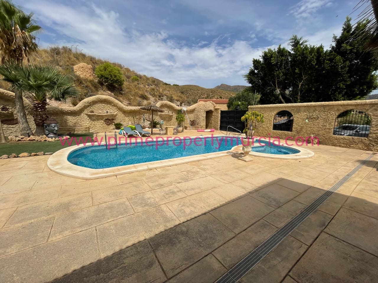 4 bedroom Finca/Country House for sale in Mazarron with pool garage - € 365,000 (Ref: 7078101)