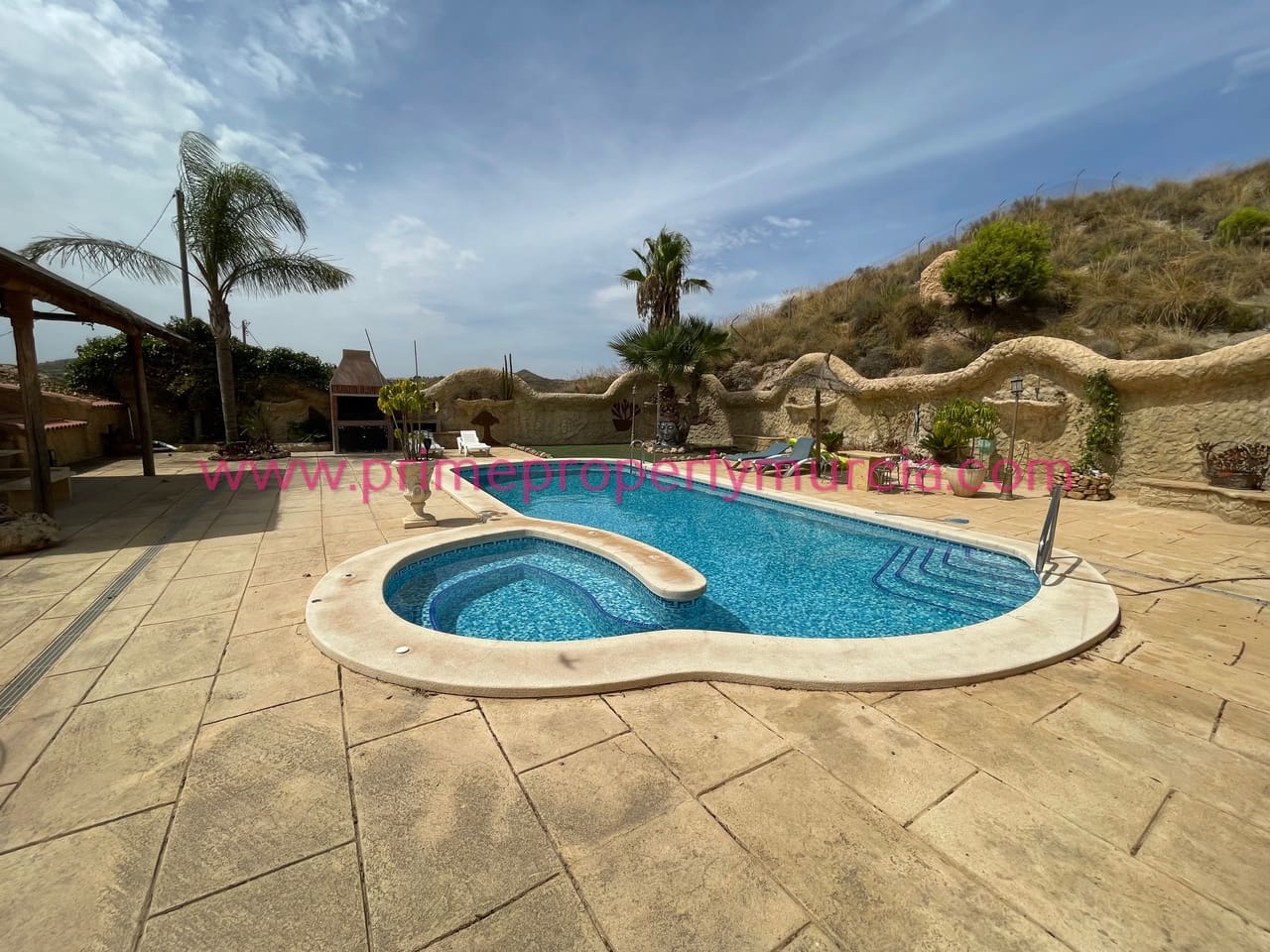 4 bedroom Finca/Country House for sale in Mazarron with pool garage - € 365,000 (Ref: 7078101)