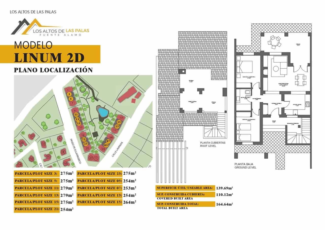 2 bedroom Semi-detached Villa for sale in Las Palas with pool garage - € 199,000 (Ref: 7746368)