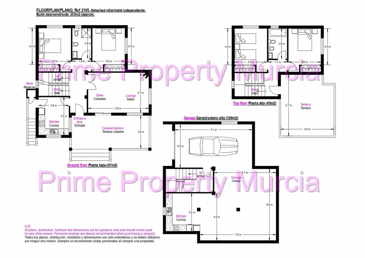 4 soveværelse Villa til salg i Bolnuevo med swimmingpool garage - € 490.000 (Ref: 9043932)