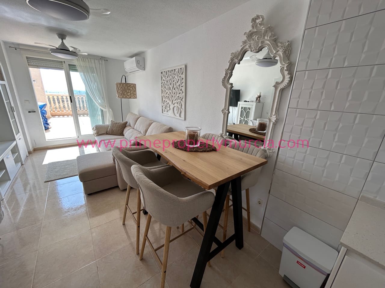 2 soveværelse Lejlighed til salg i Bolnuevo med swimmingpool garage - € 149.950 (Ref: 9133545)