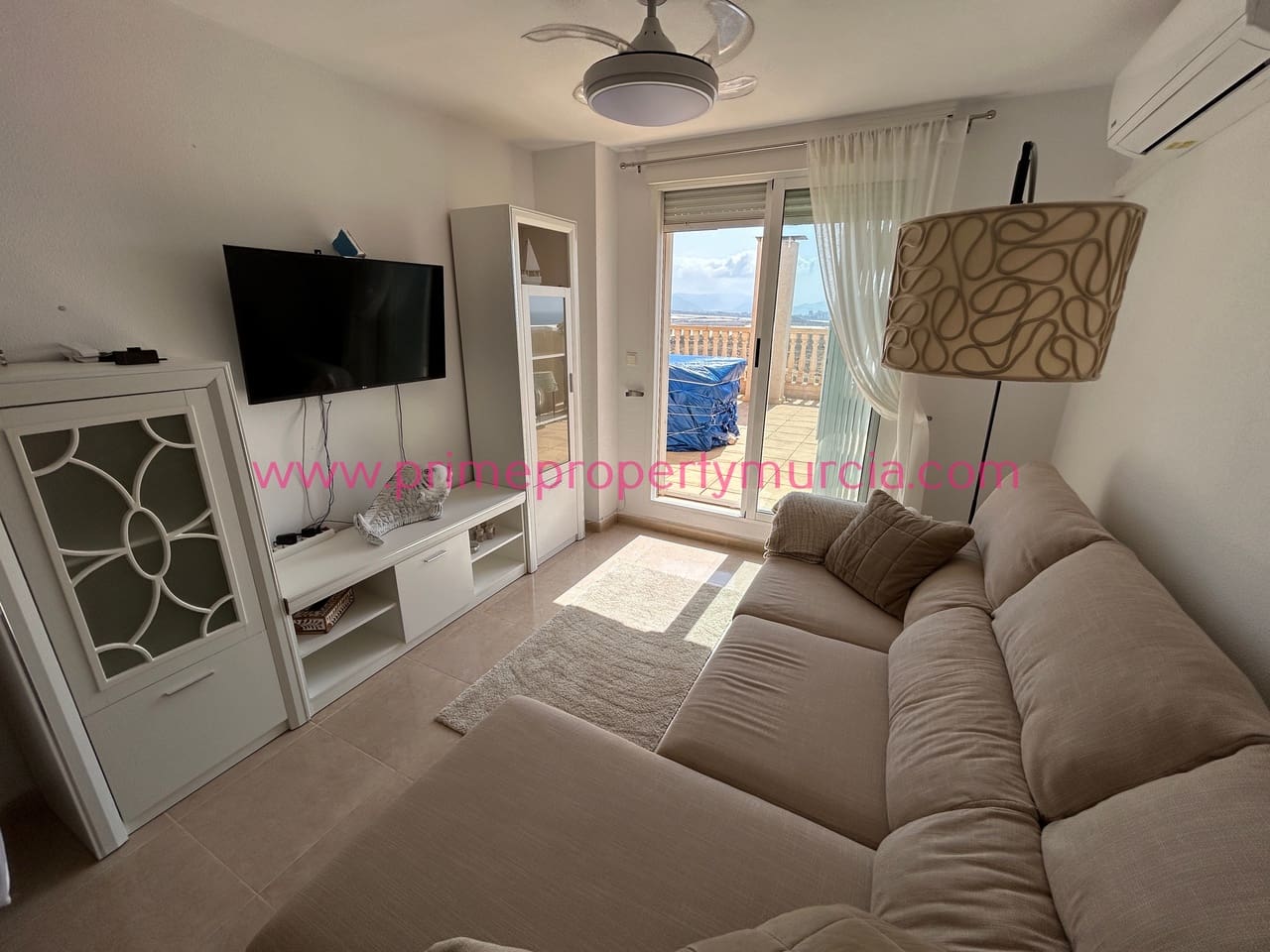 2 soveværelse Lejlighed til salg i Bolnuevo med swimmingpool garage - € 149.950 (Ref: 9133545)