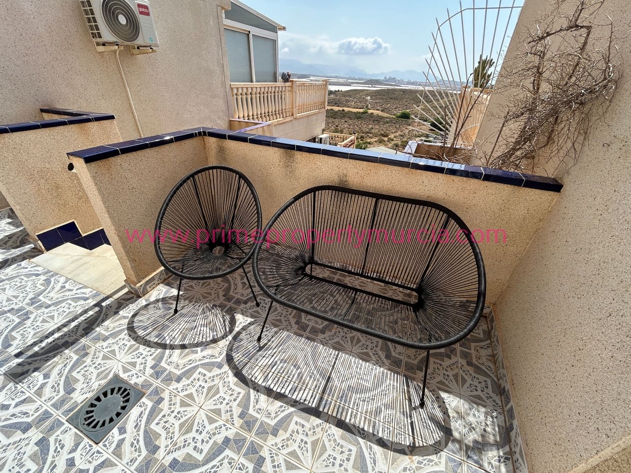 2 soveværelse Lejlighed til salg i Bolnuevo med swimmingpool garage - € 149.950 (Ref: 9133545)