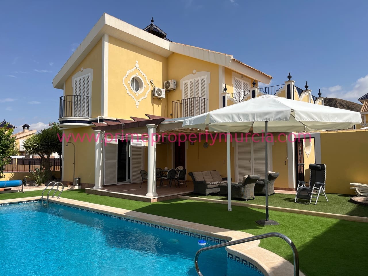 3 bedroom Villa for sale in Mazarron with pool garage - € 325,000 (Ref: 9135577)