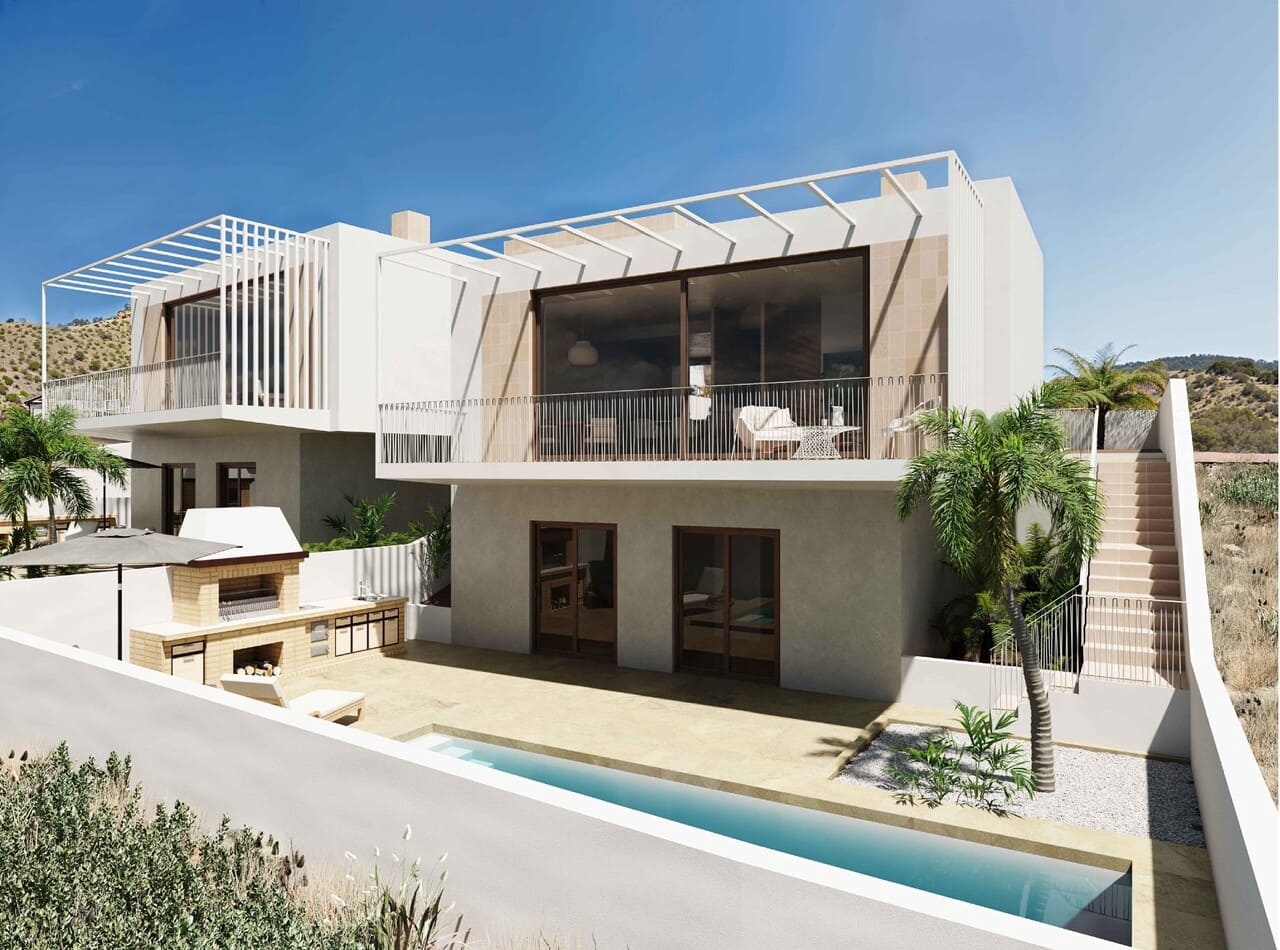 2 bedroom Villa for sale in Mazarron with pool garage - € 281,000 (Ref: 9194929)