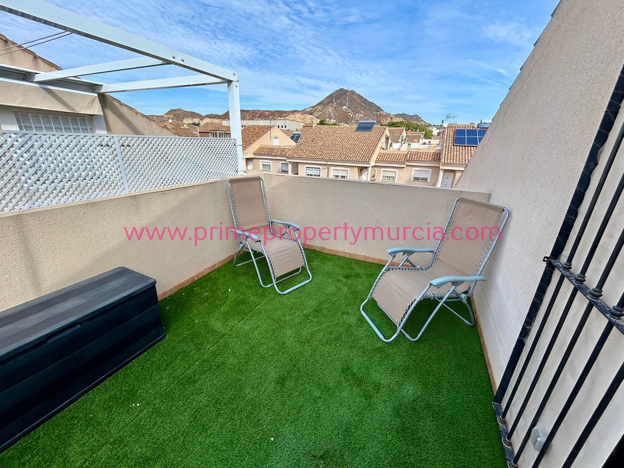 3 soveværelse Rækkehus til salg i Mazarron med garage - € 239.900 (Ref: 9292402)