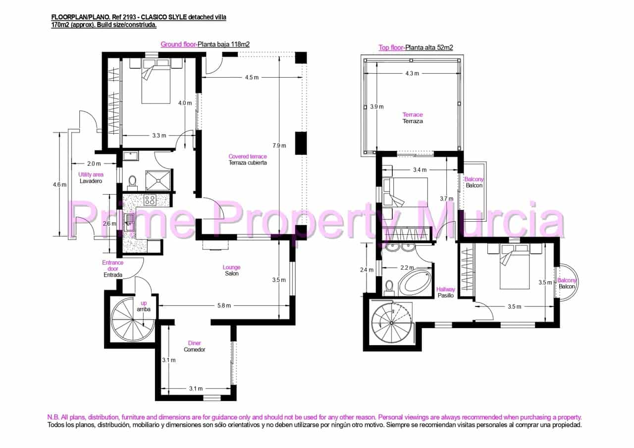 3 camera da letto Villa in vendita in Mazarron con piscina garage - 369.995 € (Rif: 9332864)