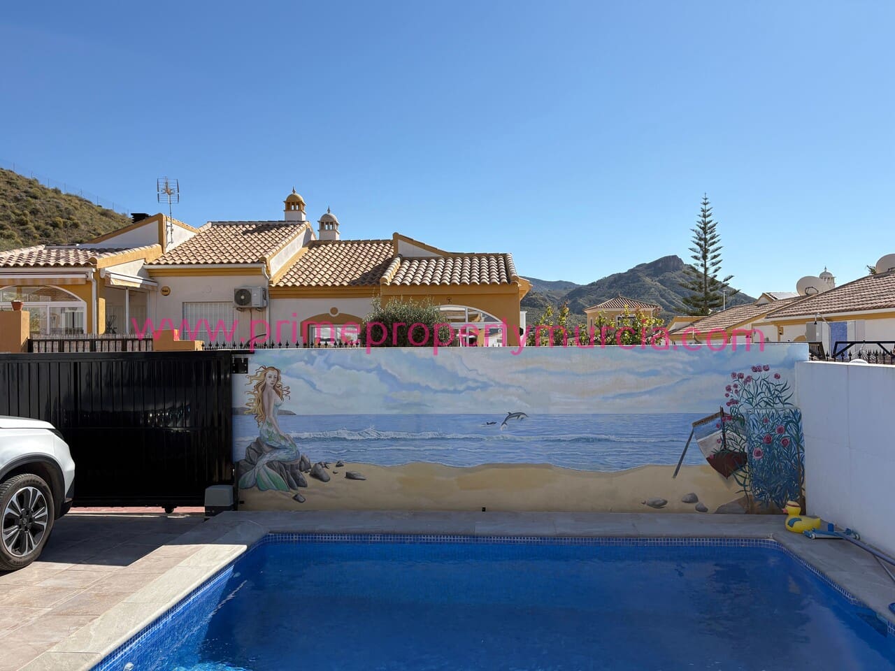 2 quarto Moradia Geminada para venda em Mazarron com piscina garagem - 170 000 € (Ref: 9733802)